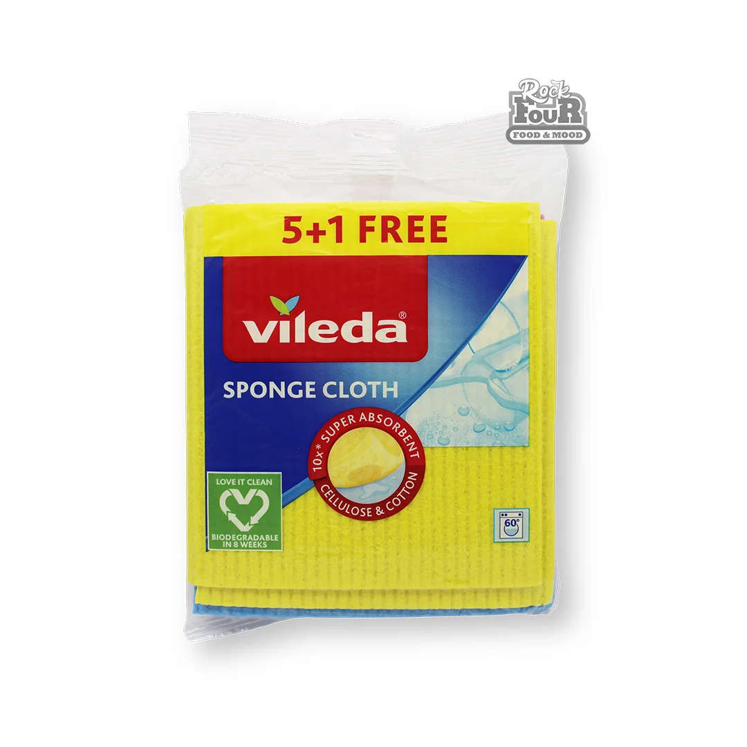 Sponge napkin "Vileda" 6pcs